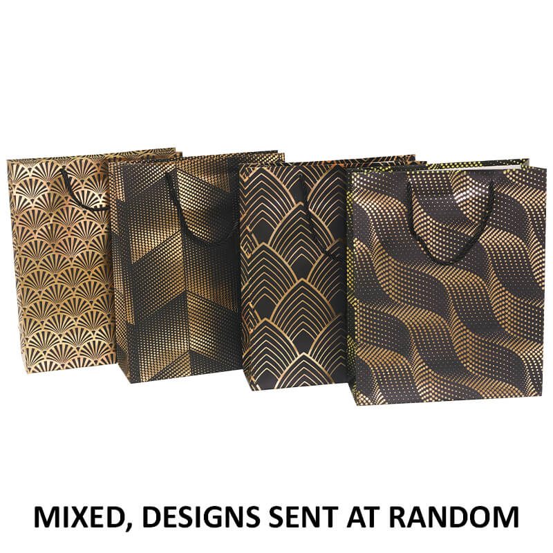 GOLD ART DECO GIFT BAGS MEDIUM - Image 2