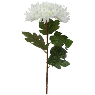 WHITE CRYSANTHEMUM 70CM