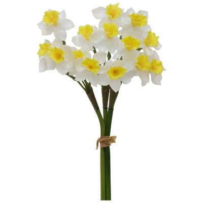 YELLOW/WHITE DAFFODIL BOUQUET 50C