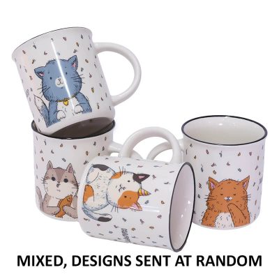 CAT COFFEE MUGS MIXED