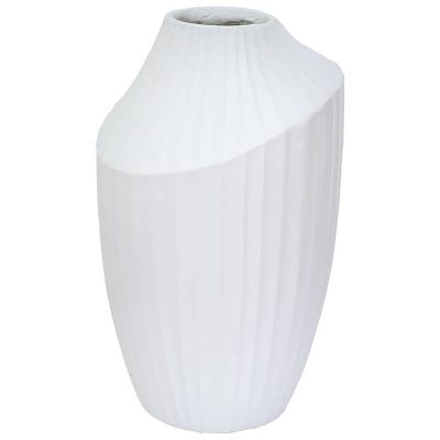 NICOLA FLUTED VASE 38CM