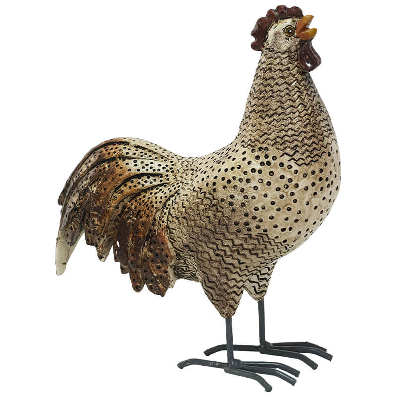 CROWING ROOSTER 21X18CM - Image 2