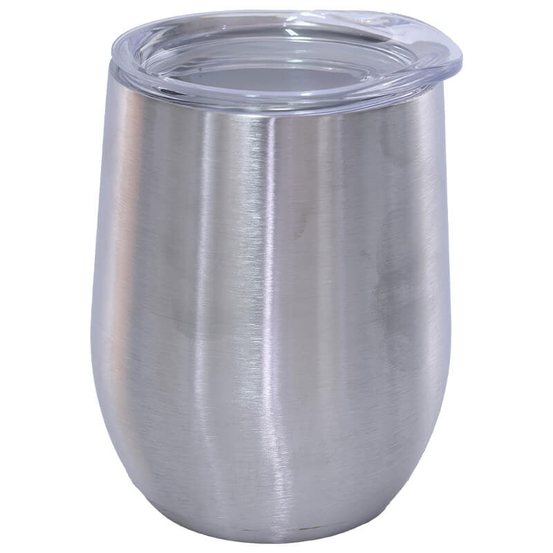 STEEL DOUBLE WALL TUMBLER/LID 350 - Image 2